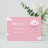 Boho Strawberry Baby Shower Berry Sweet Thank You 