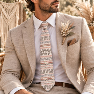 Boho Style Pattern Tie