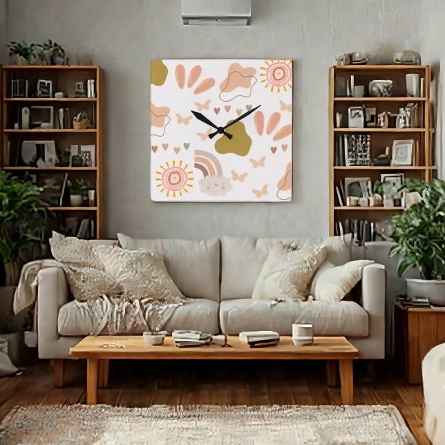 Boho Style Wall Clock (Creator Uploaded)