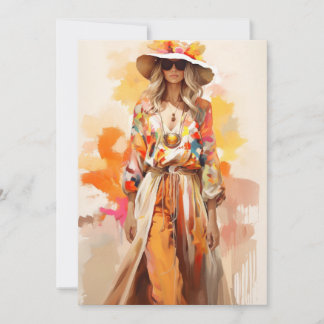 Boho Summer Mystery Card