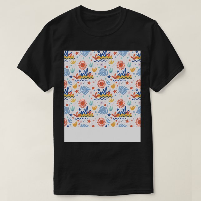 Boho Summer pattern TShirt (Design Front)