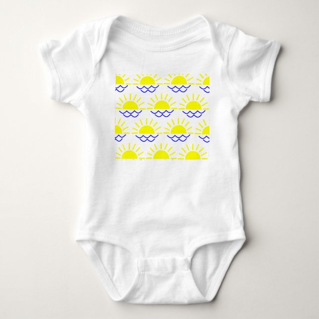 Boho Sun  Baby Bodysuit (Front)