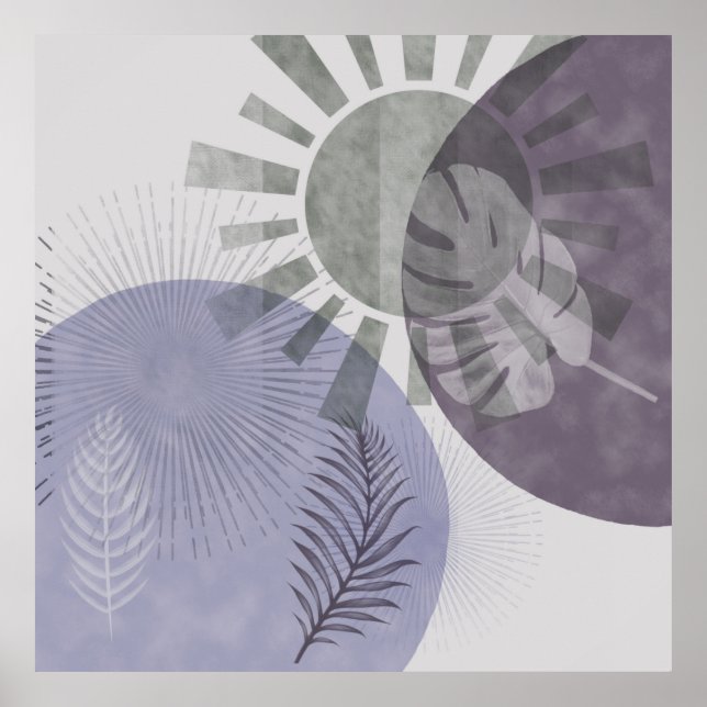 Boho Sunrise Poster (Front)