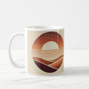 Boho Sunset – Aesthetic Nature-Inspired Design! Coffee Mug