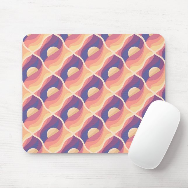 Boho Sunset Mouse Mat (With Mouse)