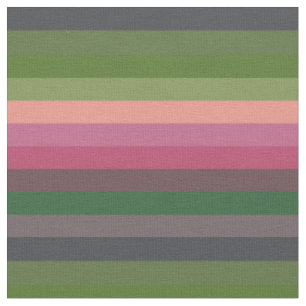 Boho Sunset Ombré Stripe Fabric