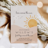 Boho Sunshine Here Comes The Sun Birthday Party