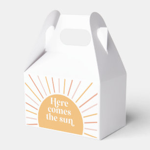Boho Sunshine Here Comes the Sun Favour Box