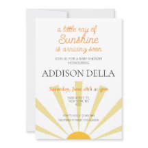 Boho Sunshine Sun Themed Boy Girl Baby Shower