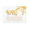 Boho Sunshine Yellow Books for Baby Baby Shower
