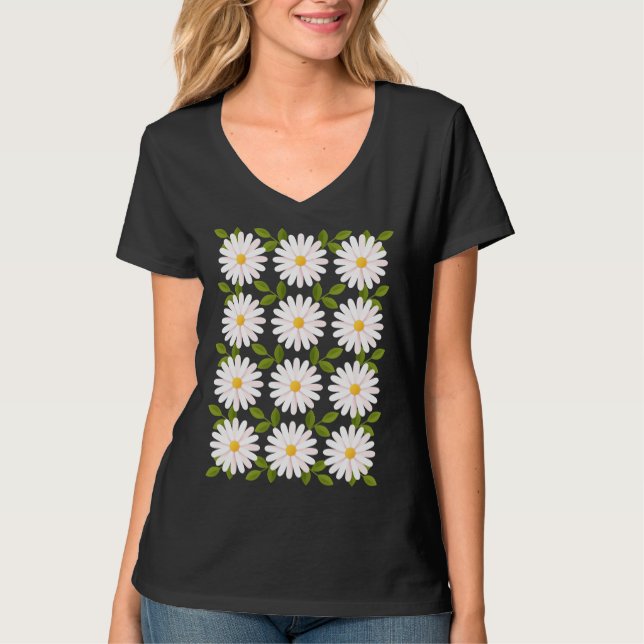 Boho Sweater Wildflower Floral Minimalist Sweat (Front)