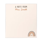 Boho Teacher Appreciation Rainbow Apple