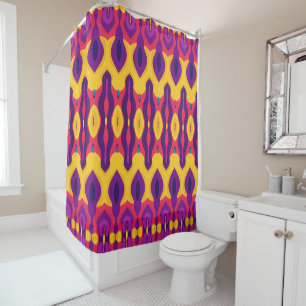 Boho Teardrop Tides Shower Curtain
