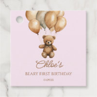 Boho Teddy Bear Beary First Birthday Party