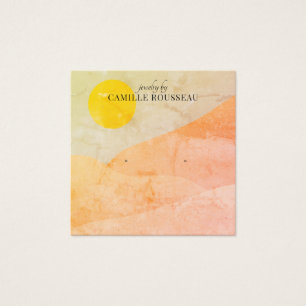 Boho Terracotta Abstract Desert Jewellery