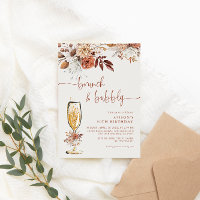 Boho Terracotta Birthday Brunch and Bubbly