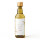 Boho Terracotta Bridal Shower Mini Sparkling Wine 