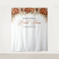Boho Terracotta burnt orange copper bridal shower