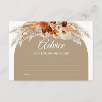 Boho Terracotta Pampas Grass Advice for the Bride