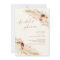 Boho Terracotta Pampas Grass Bridal Shower Invite