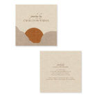 Boho Terracotta Sand Abstract Handmade Jewellery B