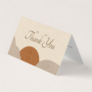 Boho Terracotta Sand Handmade Jewellery Thank You