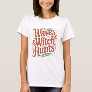 Boho Terracotta Witch & Waves Summer Fantasy T-Shirt