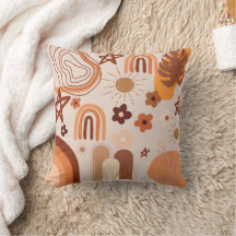 Boho Throw Pillow | Boho Baby Girl Pillow