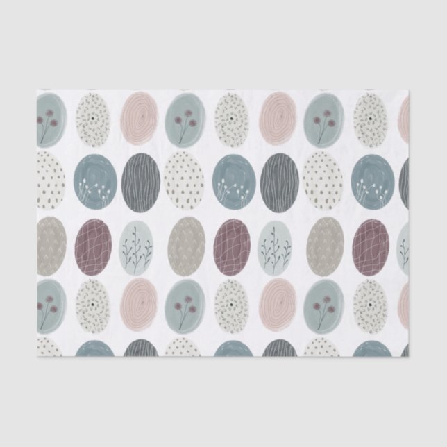 Boho Tissue Paper Feminine and Baby (Front)