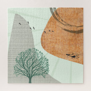 Boho Tree Jigsaw Puzzle