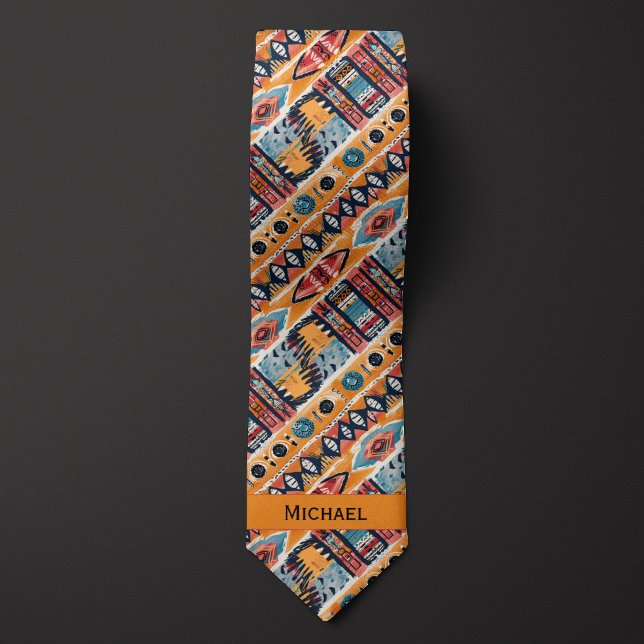 Boho Tribal-Inspired Design Tie (Creator Uploaded)