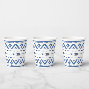 Boho Tribal Paper Cups