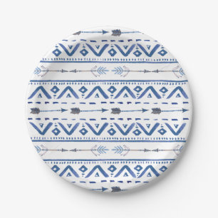 Boho Tribal Paper Plates