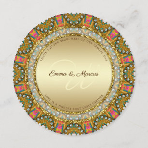 Boho Tribal Special Day Party Menu Template