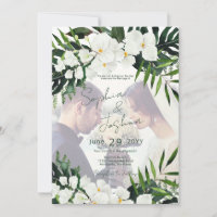 Boho Tropical Greenery Photo Modern CUSTOM