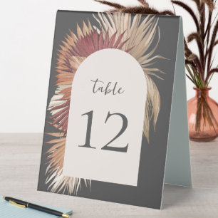 Boho Tropical Oasis Coastal Elegance Grey