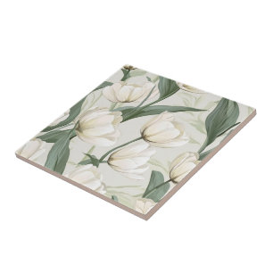 Boho  Tulip Ceramic Tiles  For Cosy Interiors
