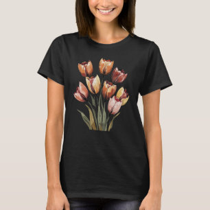 Boho Tulips T-Shirt