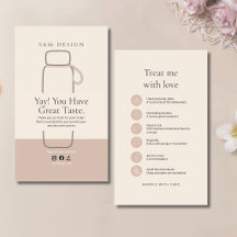 Boho Tumbler Instruction Package Insert