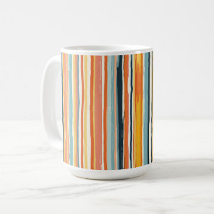 Boho Vertical Stripe Coffee Mug