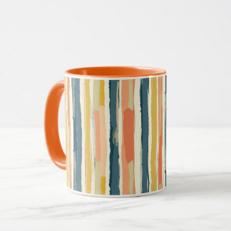 Boho Vertical Stripe Mug