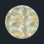 Boho Watercolor Dried Palm Leaves Pattern Tropical Paper Plate<br><div class="desc">These patterned paper plates add a boho accent to your event tablescape. They feature watercolour fresh and dried palm leaves and pampas leaves. These boho paper plates are perfect for summer birthdays,  weddings,  bridal showers,  and other events. Matching items are available.</div>