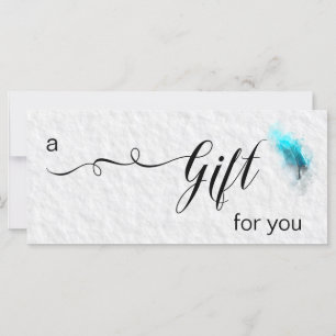 *~* Boho Watercolor Feather Bohemian Simple