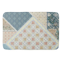 BOHO Watercolor Floral William Morris Blue Tribal