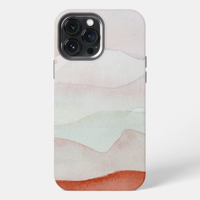 Boho Watercolor  iPhone Case (Back)