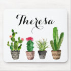Boho Watercolor Succulents Personalised