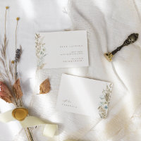 Boho Watercolor Will You Be My Bridesmaid Card