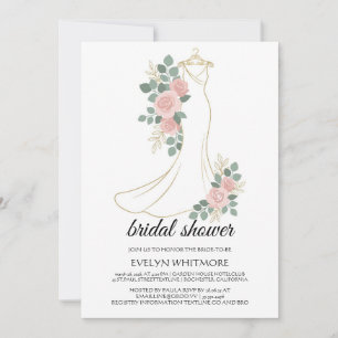 Boho Wedding Dress Style Guide   Boho Chic Wedding Invitation