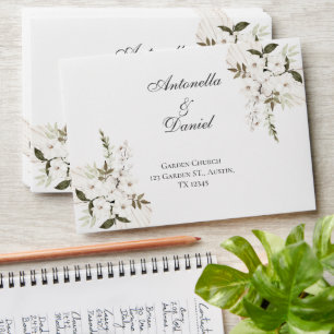 Boho Wedding envelope
