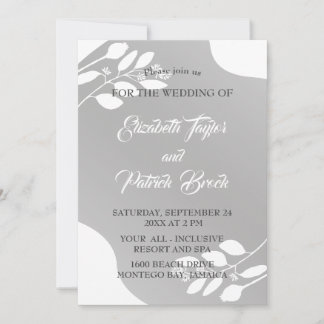 Boho Wedding Invitation